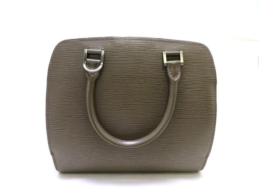 Louis Vuitton Handbag Neuf Pont Epi Bag Pepper Poivre Black